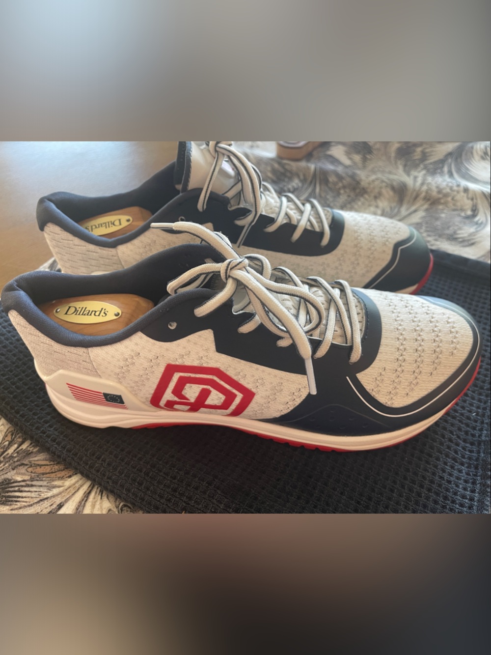 Born Primitive Men's Athletic Shoes in Red, White, & Blue